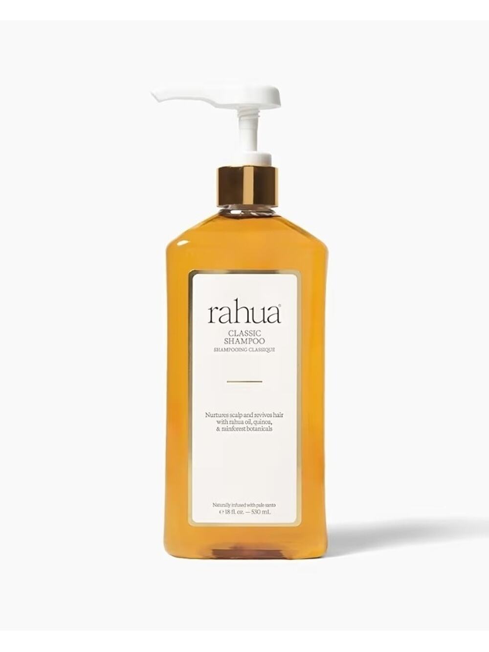 Rahua Shampoo, Vegan Moisturizing Sulfate Free, Quinoa, Aloe Vera, Palo Santo